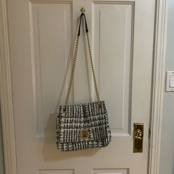 Kate Spade Navy Blue and White Purse - Picture 2 of 7